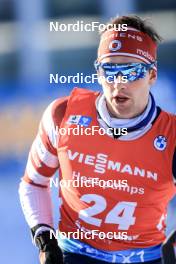 12.03.2023, Oestersund, Sweden, (SWE): Sean Doherty (USA) - IBU World Cup Biathlon, mass men, Oestersund (SWE). www.nordicfocus.com. © Manzoni/NordicFocus. Every downloaded picture is fee-liable.