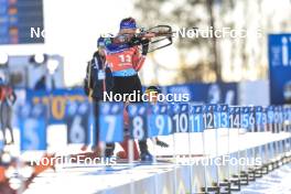 12.03.2023, Oestersund, Sweden, (SWE): Antonin Guigonnat (FRA) - IBU World Cup Biathlon, mass men, Oestersund (SWE). www.nordicfocus.com. © Manzoni/NordicFocus. Every downloaded picture is fee-liable.