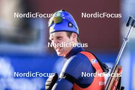 12.03.2023, Oestersund, Sweden, (SWE): Anton Dudchenko (UKR) - IBU World Cup Biathlon, mass men, Oestersund (SWE). www.nordicfocus.com. © Manzoni/NordicFocus. Every downloaded picture is fee-liable.