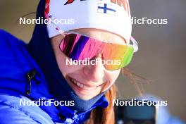 12.03.2023, Oestersund, Sweden, (SWE): Nastassia Kinnunen (FIN) - IBU World Cup Biathlon, mass men, Oestersund (SWE). www.nordicfocus.com. © Manzoni/NordicFocus. Every downloaded picture is fee-liable.