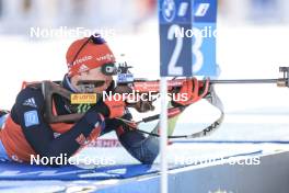 12.03.2023, Oestersund, Sweden, (SWE): Benedikt Doll (GER) - IBU World Cup Biathlon, mass men, Oestersund (SWE). www.nordicfocus.com. © Manzoni/NordicFocus. Every downloaded picture is fee-liable.