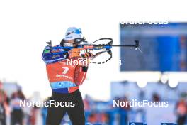 12.03.2023, Oestersund, Sweden, (SWE): Fabien Claude (FRA) - IBU World Cup Biathlon, mass men, Oestersund (SWE). www.nordicfocus.com. © Manzoni/NordicFocus. Every downloaded picture is fee-liable.