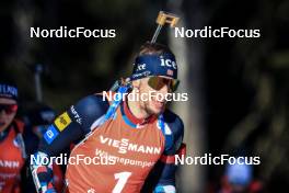 12.03.2023, Oestersund, Sweden, (SWE): Sturla Holm Laegreid (NOR) - IBU World Cup Biathlon, mass men, Oestersund (SWE). www.nordicfocus.com. © Manzoni/NordicFocus. Every downloaded picture is fee-liable.