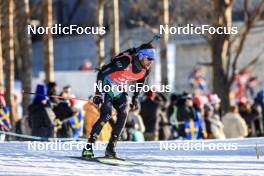12.03.2023, Oestersund, Sweden, (SWE): Patrick Braunhofer (ITA) - IBU World Cup Biathlon, mass men, Oestersund (SWE). www.nordicfocus.com. © Manzoni/NordicFocus. Every downloaded picture is fee-liable.