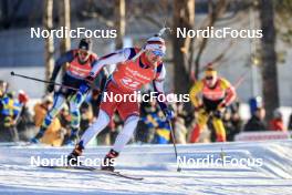 12.03.2023, Oestersund, Sweden, (SWE): Timofei Lapshin (KOR) - IBU World Cup Biathlon, mass men, Oestersund (SWE). www.nordicfocus.com. © Manzoni/NordicFocus. Every downloaded picture is fee-liable.