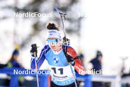 12.03.2023, Oestersund, Sweden, (SWE): Lou Jeanmonnot (FRA) - IBU World Cup Biathlon, mass women, Oestersund (SWE). www.nordicfocus.com. © Manzoni/NordicFocus. Every downloaded picture is fee-liable.