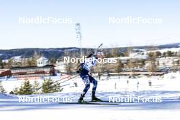12.03.2023, Oestersund, Sweden, (SWE): Mari Eder (FIN) - IBU World Cup Biathlon, mass women, Oestersund (SWE). www.nordicfocus.com. © Manzoni/NordicFocus. Every downloaded picture is fee-liable.