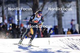 12.03.2023, Oestersund, Sweden, (SWE): Anna Weidel (GER) - IBU World Cup Biathlon, mass women, Oestersund (SWE). www.nordicfocus.com. © Manzoni/NordicFocus. Every downloaded picture is fee-liable.