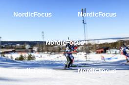 12.03.2023, Oestersund, Sweden, (SWE): Vanessa Voigt (GER), Marketa Davidova (CZE), (l-r) - IBU World Cup Biathlon, mass women, Oestersund (SWE). www.nordicfocus.com. © Manzoni/NordicFocus. Every downloaded picture is fee-liable.