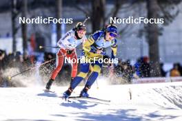 12.03.2023, Oestersund, Sweden, (SWE): Elvira Oeberg (SWE) - IBU World Cup Biathlon, mass women, Oestersund (SWE). www.nordicfocus.com. © Manzoni/NordicFocus. Every downloaded picture is fee-liable.