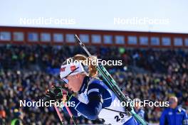 12.03.2023, Oestersund, Sweden, (SWE): Suvi Minkkinen (FIN) - IBU World Cup Biathlon, mass women, Oestersund (SWE). www.nordicfocus.com. © Manzoni/NordicFocus. Every downloaded picture is fee-liable.