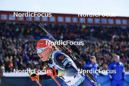 12.03.2023, Oestersund, Sweden, (SWE): Hanna Kebinger (GER) - IBU World Cup Biathlon, mass women, Oestersund (SWE). www.nordicfocus.com. © Manzoni/NordicFocus. Every downloaded picture is fee-liable.