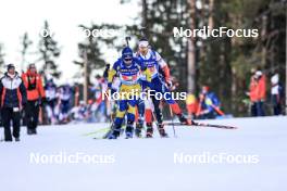 11.03.2023, Oestersund, Sweden, (SWE): Jesper Nelin (SWE) - IBU World Cup Biathlon, relay men, Oestersund (SWE). www.nordicfocus.com. © Manzoni/NordicFocus. Every downloaded picture is fee-liable.