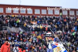 11.03.2023, Oestersund, Sweden, (SWE): Keita Nagaoka (JPN) - IBU World Cup Biathlon, relay men, Oestersund (SWE). www.nordicfocus.com. © Manzoni/NordicFocus. Every downloaded picture is fee-liable.