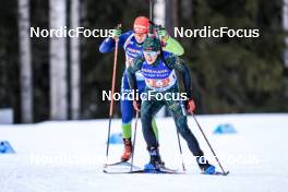 11.03.2023, Oestersund, Sweden, (SWE): Tomas Kaukenas (LTU) - IBU World Cup Biathlon, relay men, Oestersund (SWE). www.nordicfocus.com. © Manzoni/NordicFocus. Every downloaded picture is fee-liable.