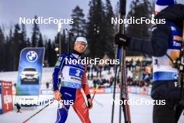 11.03.2023, Oestersund, Sweden, (SWE): Fabien Claude (FRA) - IBU World Cup Biathlon, relay men, Oestersund (SWE). www.nordicfocus.com. © Manzoni/NordicFocus. Every downloaded picture is fee-liable.