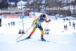 11.03.2023, Oestersund, Sweden, (SWE): Cesar Beauvais (BEL) - IBU World Cup Biathlon, relay men, Oestersund (SWE). www.nordicfocus.com. © Manzoni/NordicFocus. Every downloaded picture is fee-liable.