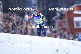 11.03.2023, Oestersund, Sweden, (SWE): Sean Doherty (USA) - IBU World Cup Biathlon, relay men, Oestersund (SWE). www.nordicfocus.com. © Manzoni/NordicFocus. Every downloaded picture is fee-liable.