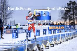 11.03.2023, Oestersund, Sweden, (SWE): Trevor Kiers (CAN) - IBU World Cup Biathlon, relay men, Oestersund (SWE). www.nordicfocus.com. © Manzoni/NordicFocus. Every downloaded picture is fee-liable.