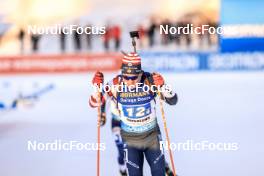 11.03.2023, Oestersund, Sweden, (SWE): Vaclav Cervenka (USA) - IBU World Cup Biathlon, relay men, Oestersund (SWE). www.nordicfocus.com. © Manzoni/NordicFocus. Every downloaded picture is fee-liable.