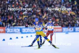 11.03.2023, Oestersund, Sweden, (SWE): Martin Ponsiluoma (SWE) - IBU World Cup Biathlon, relay men, Oestersund (SWE). www.nordicfocus.com. © Manzoni/NordicFocus. Every downloaded picture is fee-liable.