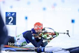 11.03.2023, Oestersund, Sweden, (SWE): Johannes Kuehn (GER) - IBU World Cup Biathlon, relay men, Oestersund (SWE). www.nordicfocus.com. © Manzoni/NordicFocus. Every downloaded picture is fee-liable.