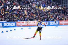 11.03.2023, Oestersund, Sweden, (SWE): Florent Claude (BEL) - IBU World Cup Biathlon, relay men, Oestersund (SWE). www.nordicfocus.com. © Manzoni/NordicFocus. Every downloaded picture is fee-liable.