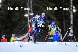 11.03.2023, Oestersund, Sweden, (SWE): Olli Hiidensalo (FIN) - IBU World Cup Biathlon, relay men, Oestersund (SWE). www.nordicfocus.com. © Manzoni/NordicFocus. Every downloaded picture is fee-liable.
