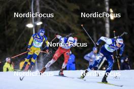 11.03.2023, Oestersund, Sweden, (SWE): Simon Eder (AUT) - IBU World Cup Biathlon, relay men, Oestersund (SWE). www.nordicfocus.com. © Manzoni/NordicFocus. Every downloaded picture is fee-liable.