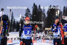 11.03.2023, Oestersund, Sweden, (SWE): Benedikt Doll (GER) - IBU World Cup Biathlon, relay men, Oestersund (SWE). www.nordicfocus.com. © Manzoni/NordicFocus. Every downloaded picture is fee-liable.