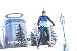 11.03.2023, Oestersund, Sweden, (SWE): Vytautas Strolia (LTU) - IBU World Cup Biathlon, relay men, Oestersund (SWE). www.nordicfocus.com. © Manzoni/NordicFocus. Every downloaded picture is fee-liable.