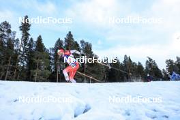 11.03.2023, Oestersund, Sweden, (SWE): Christian Gow (CAN) - IBU World Cup Biathlon, relay men, Oestersund (SWE). www.nordicfocus.com. © Manzoni/NordicFocus. Every downloaded picture is fee-liable.