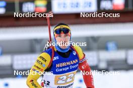 11.03.2023, Oestersund, Sweden, (SWE): Florent Claude (BEL) - IBU World Cup Biathlon, relay men, Oestersund (SWE). www.nordicfocus.com. © Manzoni/NordicFocus. Every downloaded picture is fee-liable.
