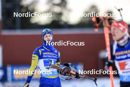 11.03.2023, Oestersund, Sweden, (SWE): Peppe Femling (SWE) - IBU World Cup Biathlon, relay men, Oestersund (SWE). www.nordicfocus.com. © Manzoni/NordicFocus. Every downloaded picture is fee-liable.