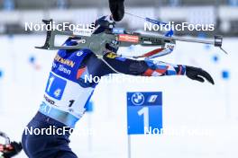 11.03.2023, Oestersund, Sweden, (SWE): Vetle Sjaastad Christiansen (NOR) - IBU World Cup Biathlon, relay men, Oestersund (SWE). www.nordicfocus.com. © Manzoni/NordicFocus. Every downloaded picture is fee-liable.