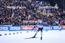 11.03.2023, Oestersund, Sweden, (SWE): Denys Nasyko (UKR) - IBU World Cup Biathlon, relay men, Oestersund (SWE). www.nordicfocus.com. © Manzoni/NordicFocus. Every downloaded picture is fee-liable.