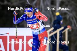 11.03.2023, Oestersund, Sweden, (SWE): Oscar Lombardot (FRA) - IBU World Cup Biathlon, relay men, Oestersund (SWE). www.nordicfocus.com. © Manzoni/NordicFocus. Every downloaded picture is fee-liable.
