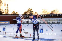 11.03.2023, Oestersund, Sweden, (SWE): Vetle Sjaastad Christiansen (NOR) - IBU World Cup Biathlon, relay men, Oestersund (SWE). www.nordicfocus.com. © Manzoni/NordicFocus. Every downloaded picture is fee-liable.