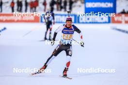 11.03.2023, Oestersund, Sweden, (SWE): Keita Nagaoka (JPN) - IBU World Cup Biathlon, relay men, Oestersund (SWE). www.nordicfocus.com. © Manzoni/NordicFocus. Every downloaded picture is fee-liable.