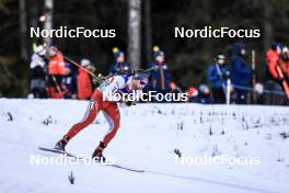 11.03.2023, Oestersund, Sweden, (SWE): Serafin Wiestner (SUI) - IBU World Cup Biathlon, relay men, Oestersund (SWE). www.nordicfocus.com. © Manzoni/NordicFocus. Every downloaded picture is fee-liable.