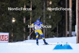 11.03.2023, Oestersund, Sweden, (SWE): Jesper Nelin (SWE) - IBU World Cup Biathlon, relay men, Oestersund (SWE). www.nordicfocus.com. © Manzoni/NordicFocus. Every downloaded picture is fee-liable.