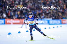11.03.2023, Oestersund, Sweden, (SWE): Johannes Dale (NOR) - IBU World Cup Biathlon, relay men, Oestersund (SWE). www.nordicfocus.com. © Manzoni/NordicFocus. Every downloaded picture is fee-liable.