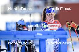 11.03.2023, Oestersund, Sweden, (SWE): Anais Chevalier-Bouchet (FRA) - IBU World Cup Biathlon, relay women, Oestersund (SWE). www.nordicfocus.com. © Manzoni/NordicFocus. Every downloaded picture is fee-liable.