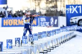 11.03.2023, Oestersund, Sweden, (SWE): Nastassia Kinnunen (FIN) - IBU World Cup Biathlon, relay women, Oestersund (SWE). www.nordicfocus.com. © Manzoni/NordicFocus. Every downloaded picture is fee-liable.