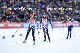 11.03.2023, Oestersund, Sweden, (SWE): Janina Hettich-Walz (GER), Rebecca Passler (ITA), (l-r) - IBU World Cup Biathlon, relay women, Oestersund (SWE). www.nordicfocus.com. © Manzoni/NordicFocus. Every downloaded picture is fee-liable.