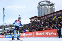 11.03.2023, Oestersund, Sweden, (SWE): Anastasiya Merkushyna (UKR) - IBU World Cup Biathlon, relay women, Oestersund (SWE). www.nordicfocus.com. © Manzoni/NordicFocus. Every downloaded picture is fee-liable.