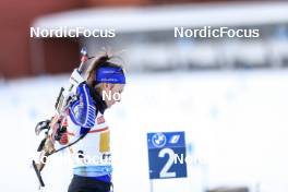 11.03.2023, Oestersund, Sweden, (SWE): Caroline Colombo (FRA) - IBU World Cup Biathlon, relay women, Oestersund (SWE). www.nordicfocus.com. © Manzoni/NordicFocus. Every downloaded picture is fee-liable.