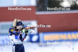 11.03.2023, Oestersund, Sweden, (SWE): Marte Olsbu Roeiseland (NOR) - IBU World Cup Biathlon, relay women, Oestersund (SWE). www.nordicfocus.com. © Manzoni/NordicFocus. Every downloaded picture is fee-liable.