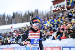 11.03.2023, Oestersund, Sweden, (SWE): Lisa Vittozzi (ITA) - IBU World Cup Biathlon, relay women, Oestersund (SWE). www.nordicfocus.com. © Manzoni/NordicFocus. Every downloaded picture is fee-liable.
