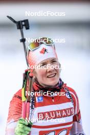 11.03.2023, Oestersund, Sweden, (SWE): Emma Lunder (CAN) - IBU World Cup Biathlon, relay women, Oestersund (SWE). www.nordicfocus.com. © Manzoni/NordicFocus. Every downloaded picture is fee-liable.